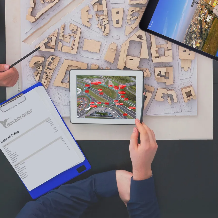 Retail planning con drone